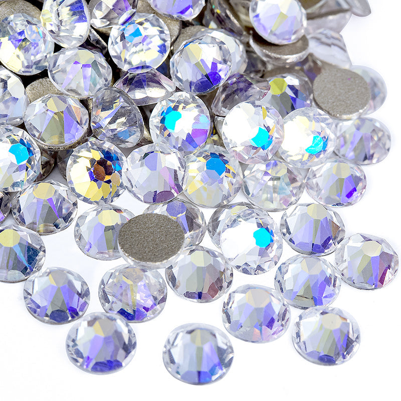 Wholesale 2088 16 Cuts Crystal Non Hot Fix Rhinestones Luxury Bulk Flatback Strass Crystal for Jewelry Decoration