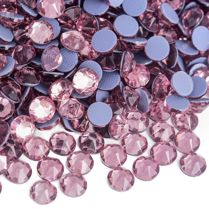 High Quality 2088 Iron on Rhinestones 16 Facets Cuts Hotfix Strass Glass Crystals Rhinestones for Dresses