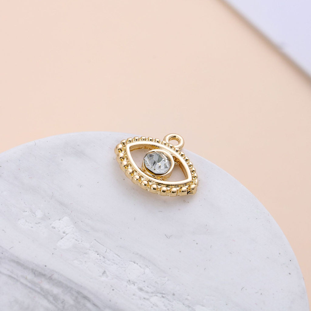 Electroplating Point Diamond Zinc Alloy Small Pendant Diy Jewelry Accessories High-end Bracelet Necklace Earrings Diy Material Pendant