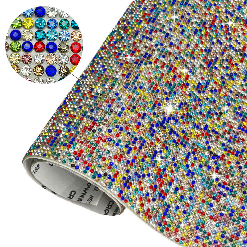 Rhinestone stickers for bags, shoes, accessories, glass, clothing, rhinestone stickers, DIY rhinestone strips