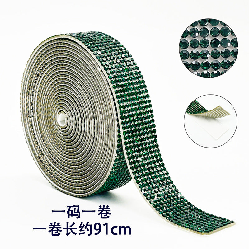 Self Adhesive Rhinestone Strips, Diy Rhinestone Strips, Self-adhesive Rhinestone Stickers, Clothing, Shoes, Hot Stamping, Rhinestone Stickers