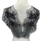 New Arrival Multi-Color Lace Embroidered Sequin Trim - DIY Bridal/Evening/Dance Costume Applique Lace Border