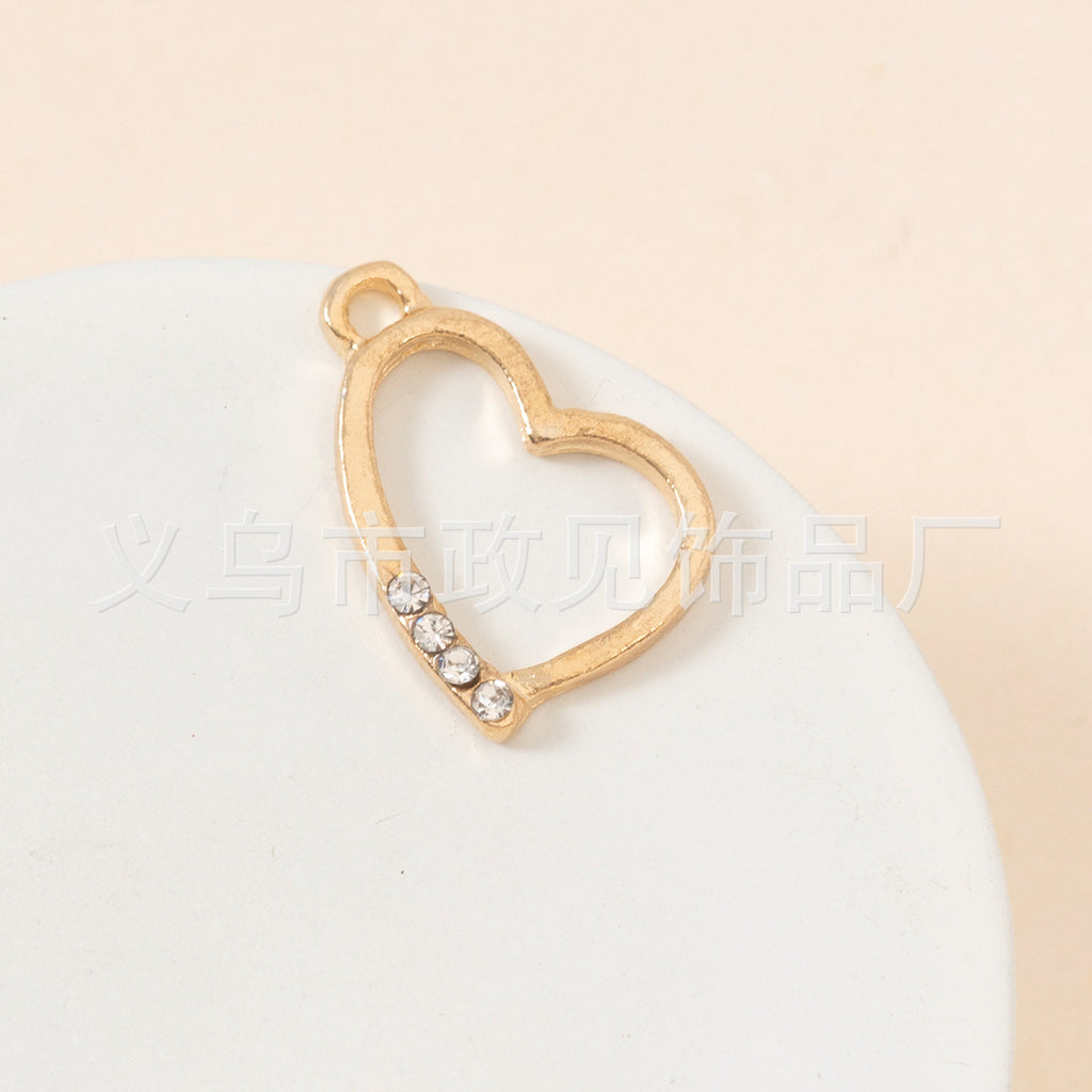 Electroplating Point Diamond Zinc Alloy Small Pendant Diy Jewelry Accessories High-end Bracelet Necklace Earrings Diy Material Pendant