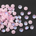 33-Facet 8mm Mocha Gradient Pointed-Back Nail Rhinestones – Mini Stacked Crystal Gems for DIY Manicure, Bag & Apparel Embellishments