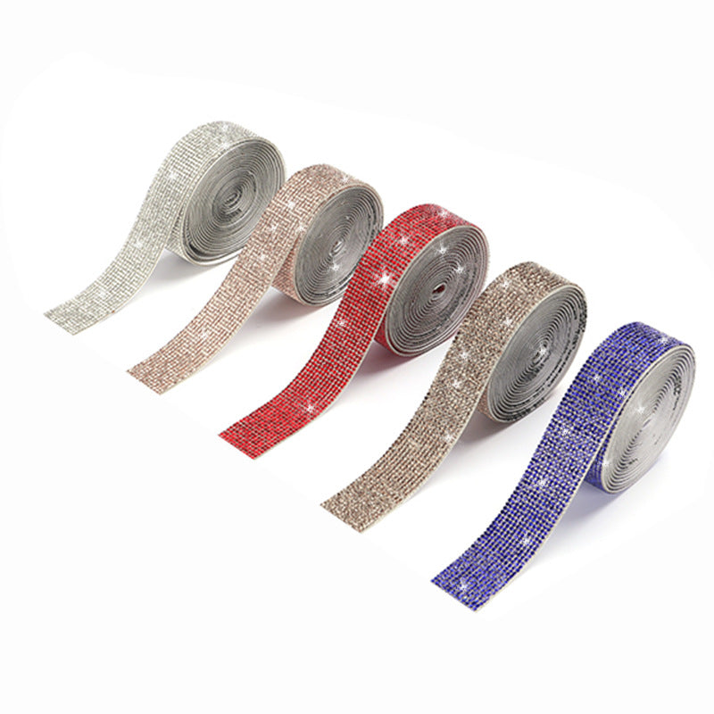 Self Adhesive Rhinestone Strips, Diy Rhinestone Strips, Self-adhesive Rhinestone Stickers, Clothing, Shoes, Hot Stamping, Rhinestone Stickers