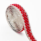 Pearl Rhinestone Strip, Self-adhesive Rhinestone Strip, Diy Jewelry Accessory, Shoe And Bag Decoration, Clothing Rhinestone Patch