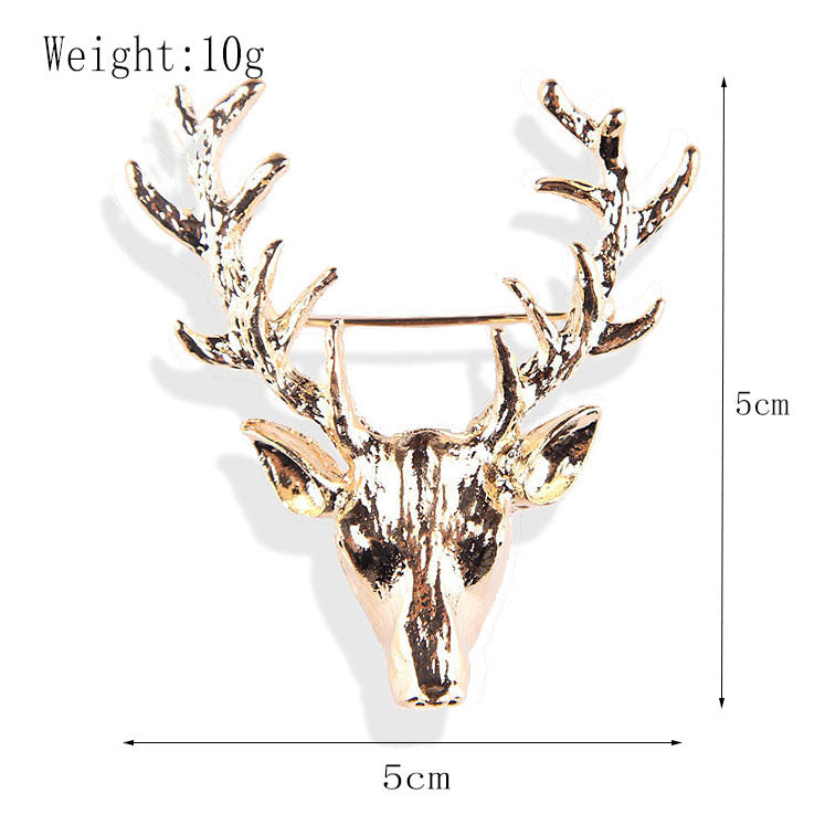 Women's Christmas Brooches Set - New Fashion Santa Tree Reindeer Wreath Snowflake Bell Pins