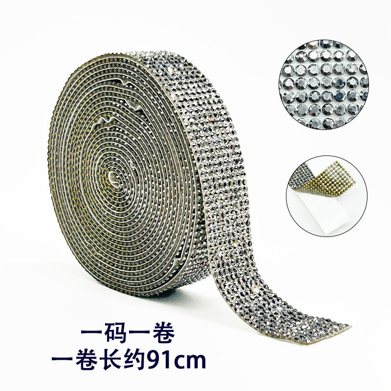 Self Adhesive Rhinestone Strips, Diy Rhinestone Strips, Self-adhesive Rhinestone Stickers, Clothing, Shoes, Hot Stamping, Rhinestone Stickers