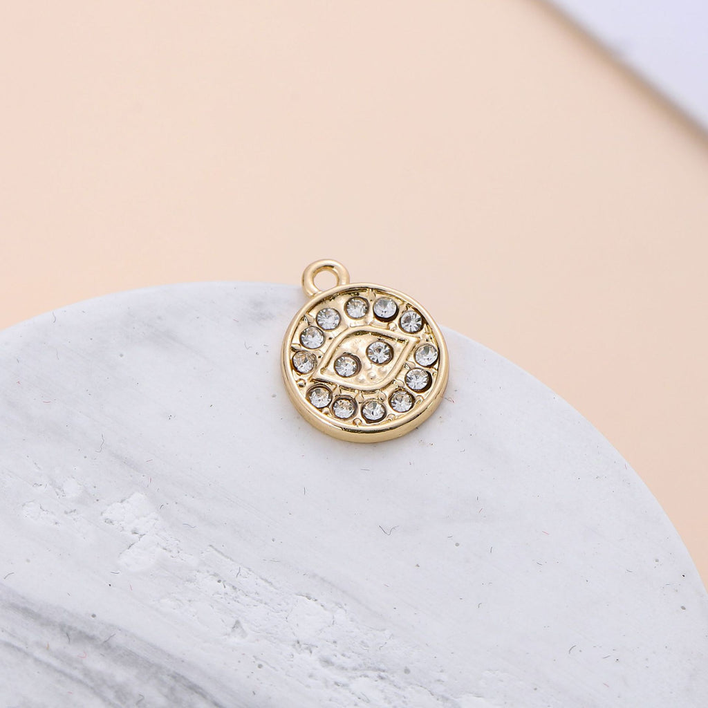 Electroplating Point Diamond Zinc Alloy Small Pendant Diy Jewelry Accessories High-end Bracelet Necklace Earrings Diy Material Pendant
