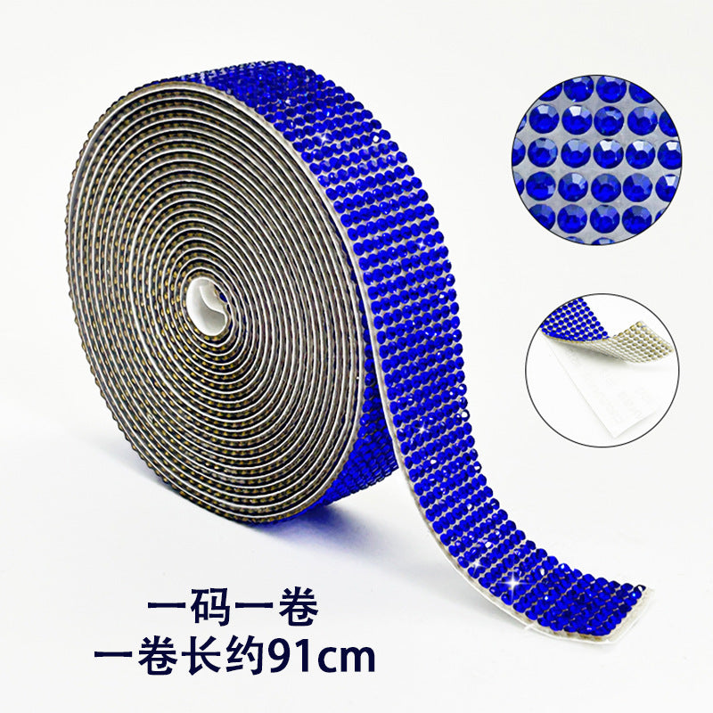 Self Adhesive Rhinestone Strips, Diy Rhinestone Strips, Self-adhesive Rhinestone Stickers, Clothing, Shoes, Hot Stamping, Rhinestone Stickers