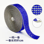 Self Adhesive Rhinestone Strips, Diy Rhinestone Strips, Self-adhesive Rhinestone Stickers, Clothing, Shoes, Hot Stamping, Rhinestone Stickers