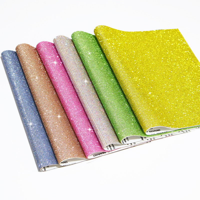 Rhinestone stickers for bags, shoes, accessories, glass, clothing, rhinestone stickers, DIY rhinestone strips