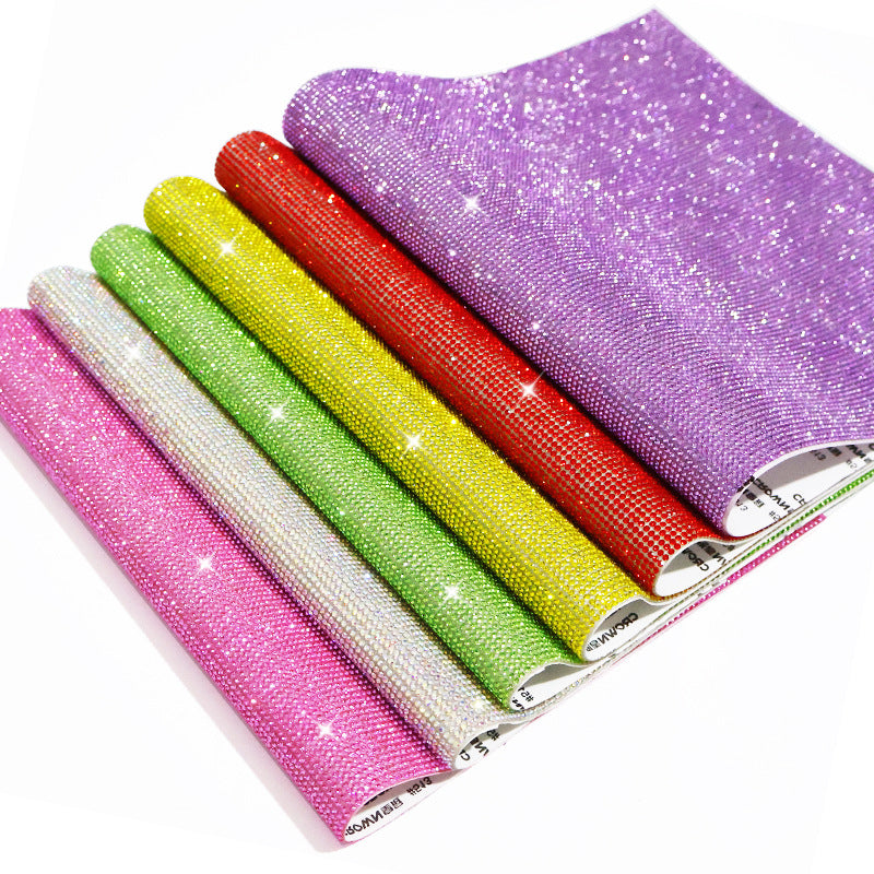 Rhinestone stickers for bags, shoes, accessories, glass, clothing, rhinestone stickers, DIY rhinestone strips