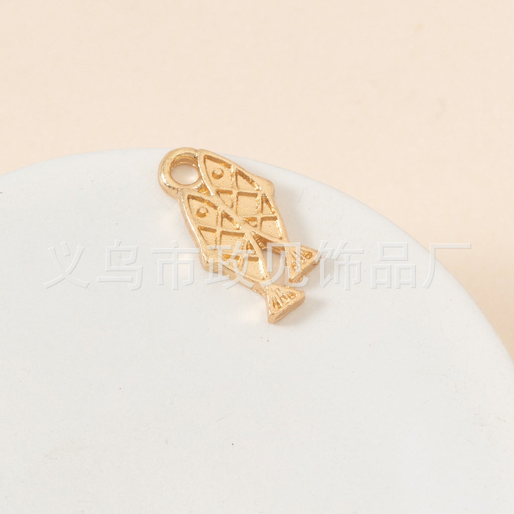 Electroplating Point Diamond Zinc Alloy Small Pendant Diy Jewelry Accessories High-end Bracelet Necklace Earrings Diy Material Pendant