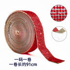 Self Adhesive Rhinestone Strips, Diy Rhinestone Strips, Self-adhesive Rhinestone Stickers, Clothing, Shoes, Hot Stamping, Rhinestone Stickers