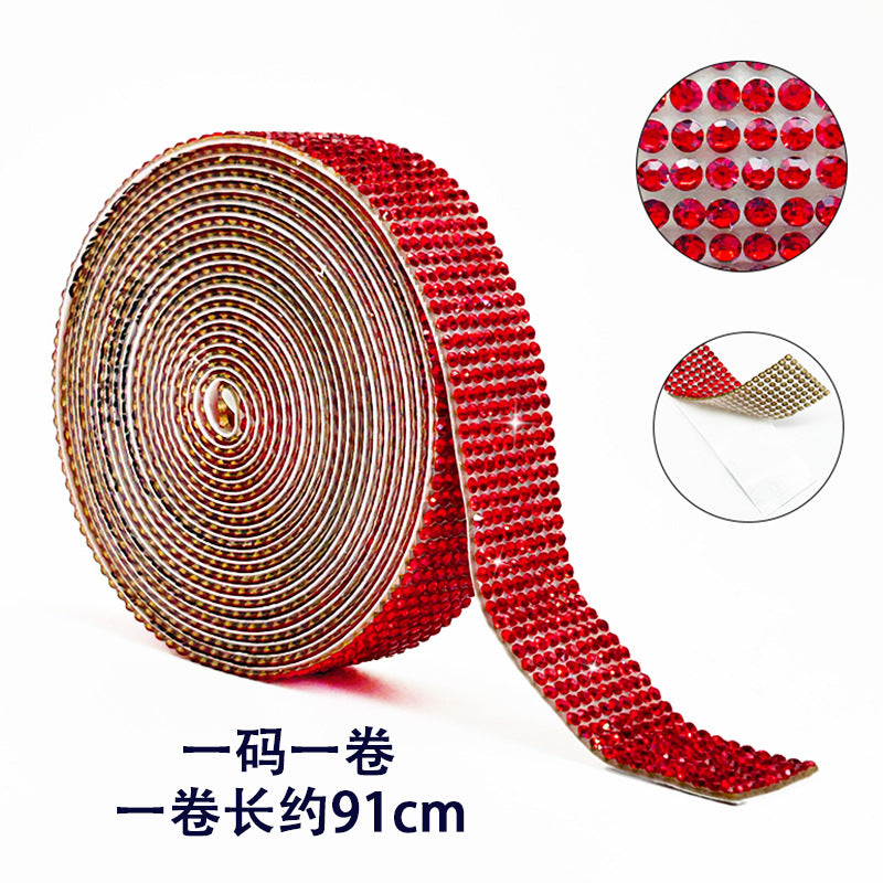 Self Adhesive Rhinestone Strips, Diy Rhinestone Strips, Self-adhesive Rhinestone Stickers, Clothing, Shoes, Hot Stamping, Rhinestone Stickers