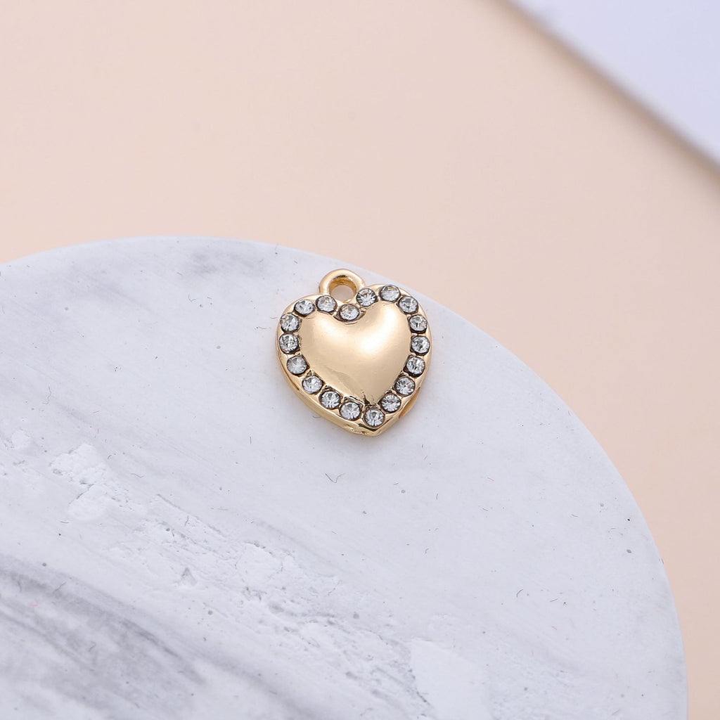 Electroplating Point Diamond Zinc Alloy Small Pendant Diy Jewelry Accessories High-end Bracelet Necklace Earrings Diy Material Pendant