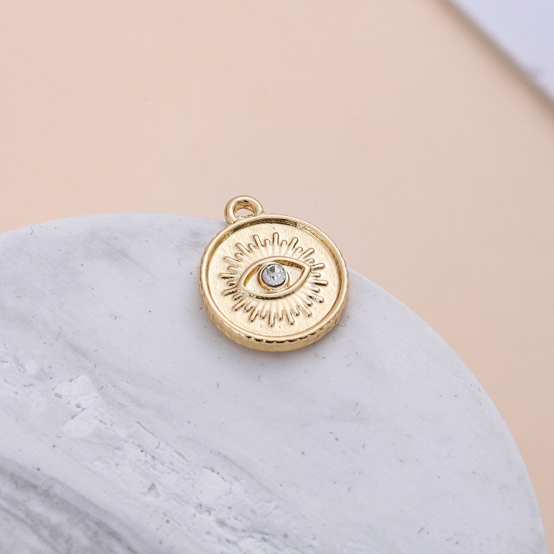 Electroplating Point Diamond Zinc Alloy Small Pendant Diy Jewelry Accessories High-end Bracelet Necklace Earrings Diy Material Pendant