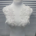 Multicolor Lace Embroidery Sequins Trim - DIY Accessories for Wedding Dresses, Evening Gowns & Dance Performance Costumes