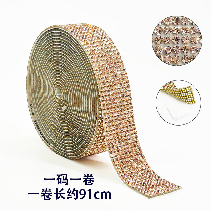 Self Adhesive Rhinestone Strips, Diy Rhinestone Strips, Self-adhesive Rhinestone Stickers, Clothing, Shoes, Hot Stamping, Rhinestone Stickers