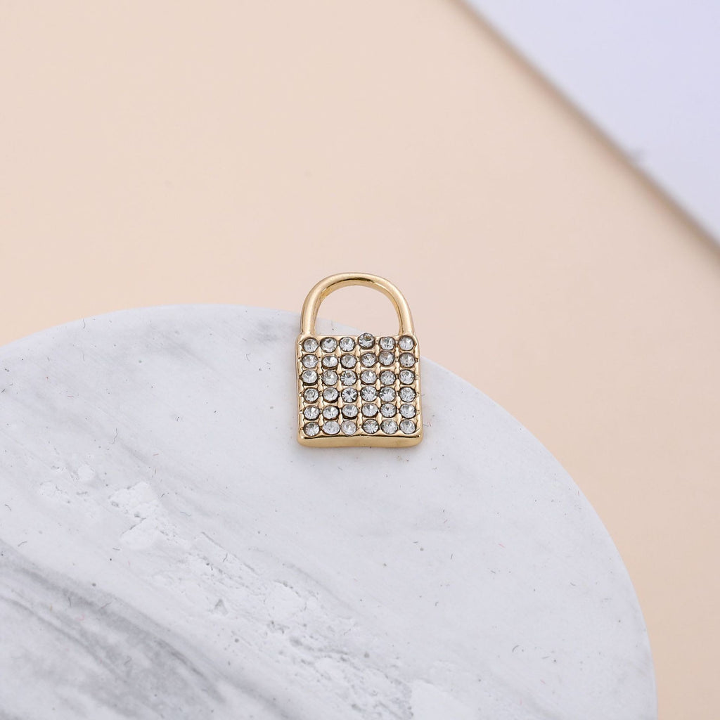 Electroplating Point Diamond Zinc Alloy Small Pendant Diy Jewelry Accessories High-end Bracelet Necklace Earrings Diy Material Pendant