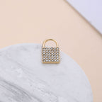 Electroplating Point Diamond Zinc Alloy Small Pendant Diy Jewelry Accessories High-end Bracelet Necklace Earrings Diy Material Pendant