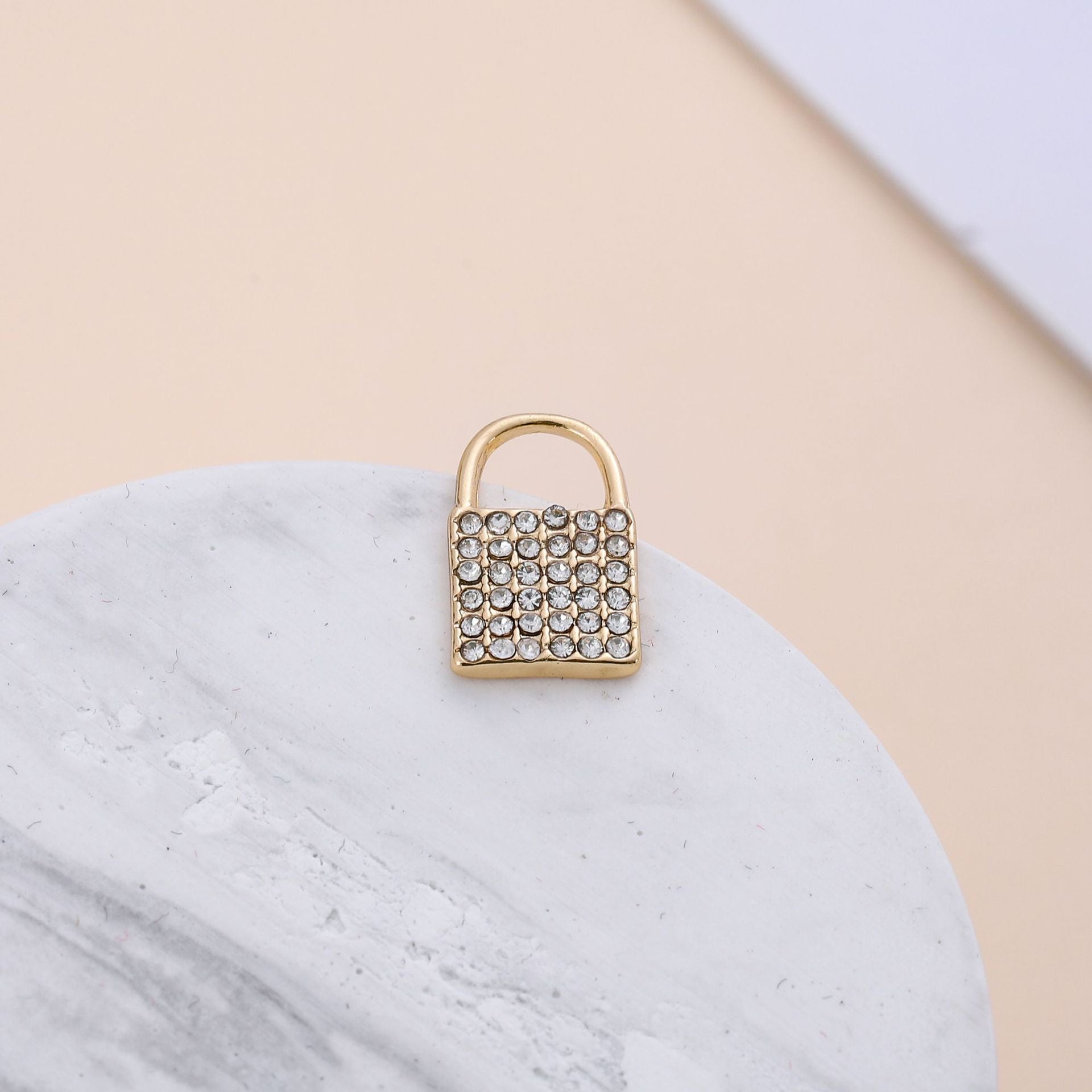 Electroplating Point Diamond Zinc Alloy Small Pendant Diy Jewelry Accessories High-end Bracelet Necklace Earrings Diy Material Pendant