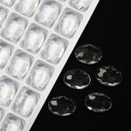 K9 Glass 10x14mm Ice Oval Pointed-Back Rhinestones – Bulk Colorful Marquise Gems for Nail Art