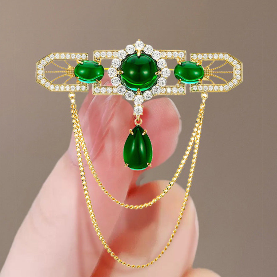 Elegant Anti-slip Brooch Pin – Minimalist Luxury Chest Clip For Women, Discreet Wardrobe Security Pin, Small Chic Decorative Brooch To Prevent Gaping, Premium Quality & Unique Design