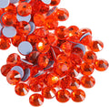 Hotfix Rhinestones, Crystal Rhinestones for Crafts Clothes DIY Decoration-Orange
