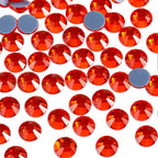 Hotfix Rhinestones, Crystal Rhinestones for Crafts Clothes DIY Decoration-Orange