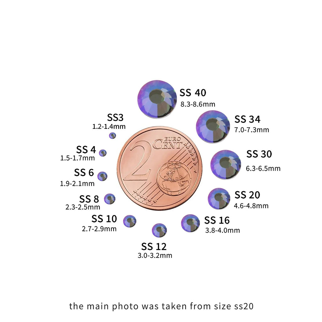 Hotfix Rhinestones, Crystal Rhinestones for Crafts Clothes DIY Decoration- Paradise Shine