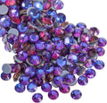 Hotfix Rhinestones, Crystal Rhinestones for Crafts Clothes DIY Decoration- Purple Velvet
