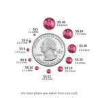 Flat Back Crystal Rhinestones Round Gems For Nail Art And Craft Glue Fix- Rose