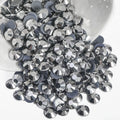 Hotfix Rhinestones, Crystal Rhinestones for Crafts Clothes DIY Decoration- Silver Hematite
