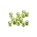 Round Pearl Beads with Hole - 5 Sizes Loose Pearls for Jewelry Making & DIY Crafts