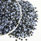 Hotfix Rhinestones Bulk, Hot Fix Rhinestones for Crafts Clothes DIY Decoration, Black Diamond